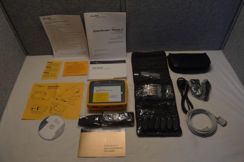 NEW - Fluke Networks EtherScope 700 Series II Network Assistant With Hard Case