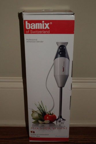 NIB Bamix Professional immersion blender Williams Sonoma