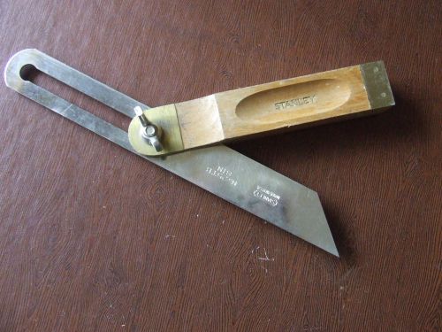 Stanley sliding t-square bevel wood handle no. 25tb 8&#034; for sale
