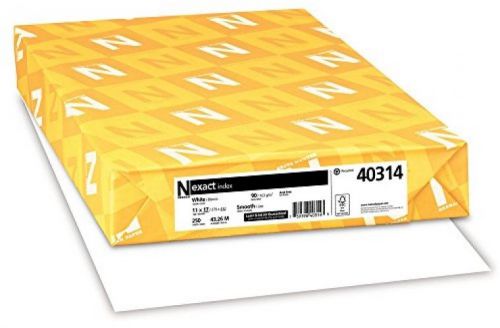 Neenah Exact Index, 90 Lb, 11 X 17 Inches, 250 Sheets, White, 94 Brightness