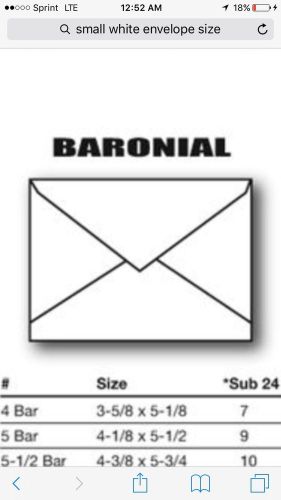 Box 5.000 Small Envelopes