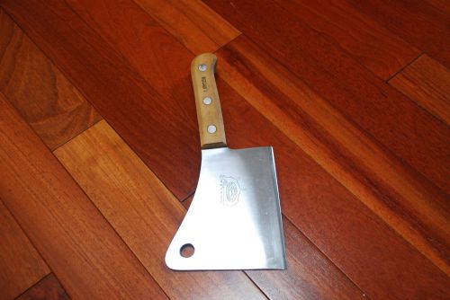 LAMSON &amp; GOODNOW Model #6 MEAT CLEAVER Super Condition 12&#034; w/ HANDLE