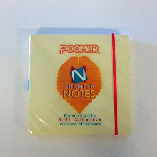 Removable yellow Index Sticker Post-It sticky Note memo flags notes