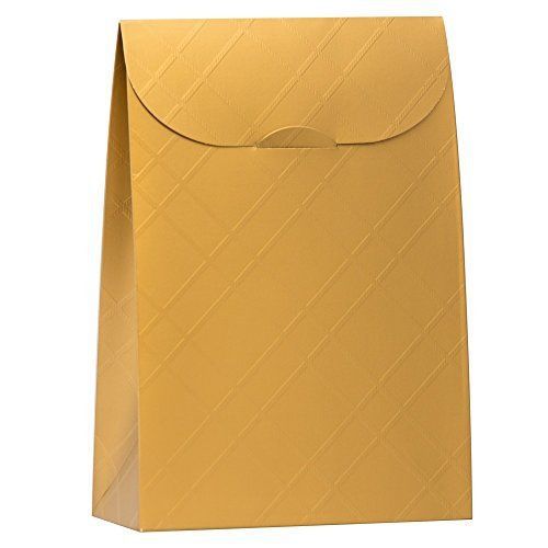 6 Decorative Boxes - Italian Design Premium and Stylish Gold Saccholo 10.4 #4YS
