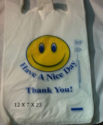 T -shirt white smiley extra heavy full size 12 x 7 x 23 for sale