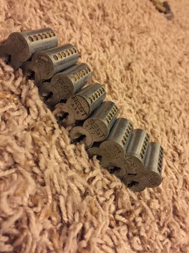 stanley best interchangeable core &#034;M&#034; 6 Pin With Pins Qty2