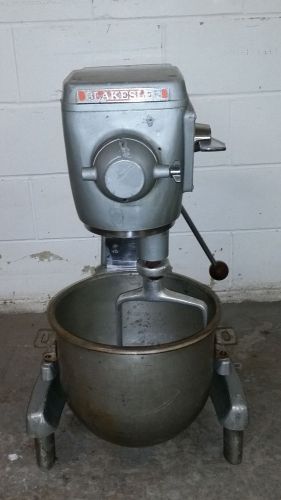 Blakeslee b-20 dough mixer tested 20 quart qt tested 110 volt bowl hook for sale