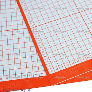 2pcs A3 Size Non Slip Cutting Mat for Cutting Plotter with Craft Sticky Printed
