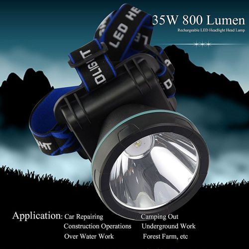 5W Power White LED Miner Light Headlight Mining Lamp For Hunting Camping Fishing
