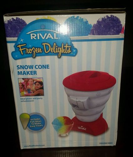 New Powerful Electric Red Snow Cone Maker Ice Crusher Shaver Sno Icee Machine