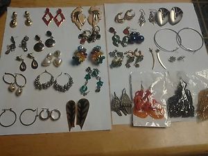 28 pairs of earrings