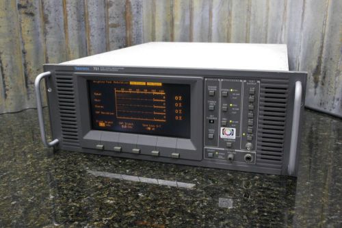 Tektronix Model 751 BTSC Aural Modulation Monitor &amp; Decoder Tested FREE SHIPPING