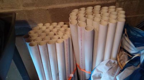 Lot of 2&#034; schedule 40 pvc pipe for sale