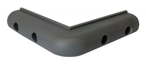 Vestil cb-1 corner and surface guard thermoplastic rubber 3-1/8&#034; length 3-1/8... for sale