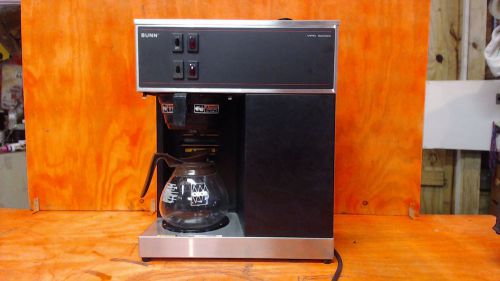 BUNN Pour Over Commercial Coffee Brewer 2 Warmer Model VPR Series