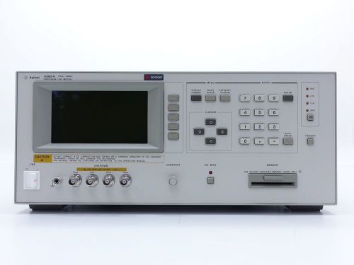 Keysight used 4285a precision lcr meter 75khz to 30mhz opt:001,201,301 (agilent) for sale