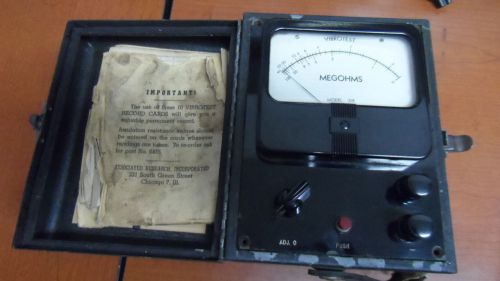 Vintage Associated Research Model 218 Vibrotest