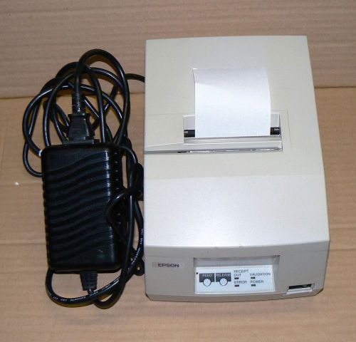 EPSON TM-U325PD MODEL M133A RECEIPT PRINTER, Parallel, Power supply included