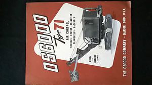 Osgood Type 71 Dragline / CraneBrochure 1950&#039;s