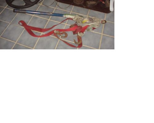 Lug-all strap hoist  lineman come-a-long for sale