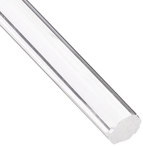 Duco Plastics and Supply ACRRD50012 Clear Acrylic Rod .500&#034;, 12&#034; Length, 2 Count