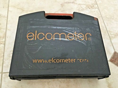 ELCOMETER E224 DIGITAL SURFACE PROFILE GAUGE W/ Case CDs