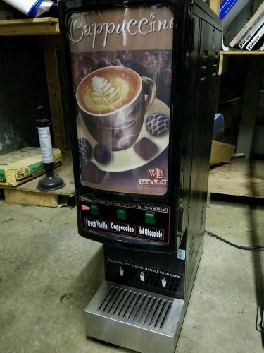 CECILWARE GB3K-LD 3 Flavor Cappuccino Machine Dispenser READ DESCRIPTION!! NICE!