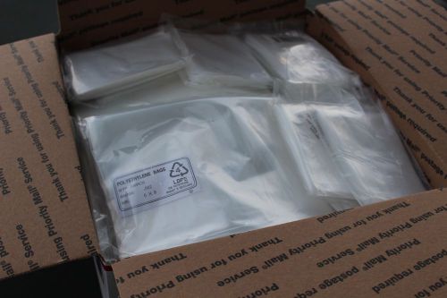 Poly bag &amp; zip lock bag lot us postal large flat rate box full for sale