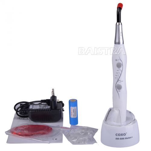 1 Kit Dental LED curing light &amp; Light activated disinfection DB686 HELLEN+ White