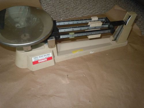 NICE OHAUS SERIES 700 / 800 TRIPLE BEAM 2610 GRAM LABORATORY BALANCE SCALE