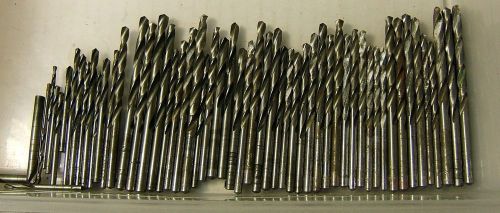 MACHINISTS DRILL BITS, 55 IN LOT, GRADUATED SIZES