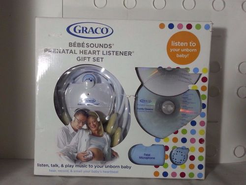 Graco Bebe Sounds Prenatal Heart Listener New