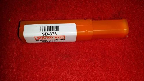 **new** micro 100 sd-375 3/8”  carbide spade drill bit for sale