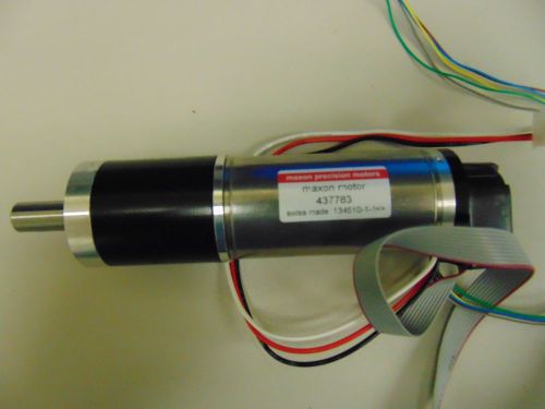 2 DC Maxon Motors  Model 437783 with Encoder and wiring