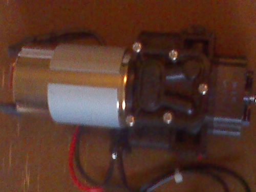 New Flojet Demand Pump and Motor, Power jack and Xtra Connector wires. Flowjet