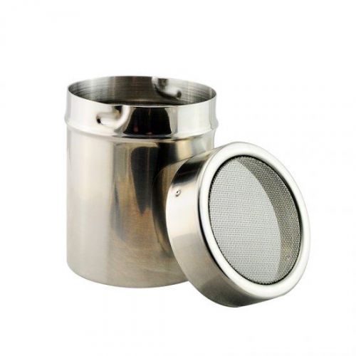 Stainless steel chocolate fine mesh sifter shaker  sugar powder cocoa flour for sale