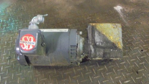 US 1.5HP MOTOR W/BOSTON GEAR BOX #1191248D US 1.5HP MOTOR CAT#U3252AFCR USED