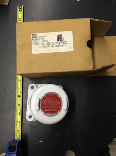 Valtex Explosion Proof Snap Switch, Model: A2-12CX104-9937, New