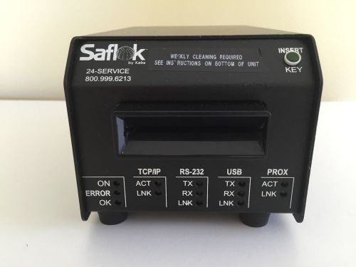 SAFLOK KABA 73832 Key Encoder Front Desk comes with Power Adapter and USB cable