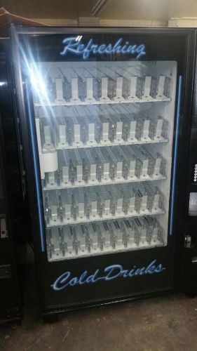 Crane Bev Max 3 Glass Front Cold Soda Vending Machine