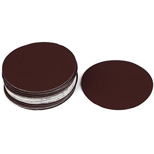 Uxcell 6&#034; dia 1500 grit hook and loop round sanding paper disc sandpaper 50pcs for sale