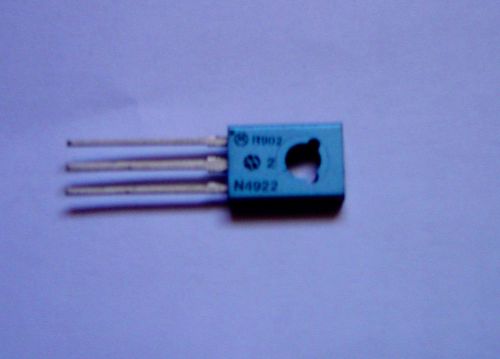 4 MOTOROLA 2N4922 POWER AMP NPN TRANSISTORS