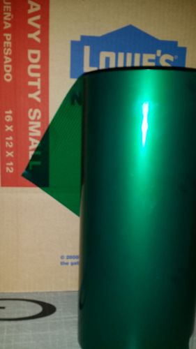 12&#034; x 150 feet! 3m electrocut transparent green window tint headlight vinyl for sale