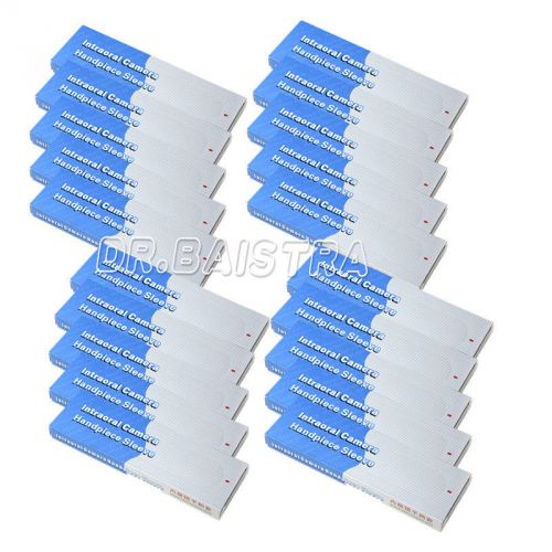2000 PCS Dental Disposable Intraoral Camera Sheaths Sleeve fit Intra Oral 25mm