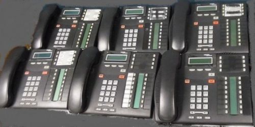 NORTEL T7316 E  TELEPHONES,LOT OF SIX. WORKING CONDITION SAVE !!!!