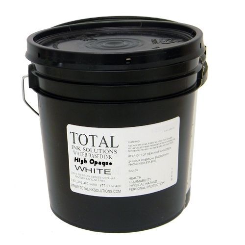 High opaque plastisol ink – gallon-high opaque white for sale