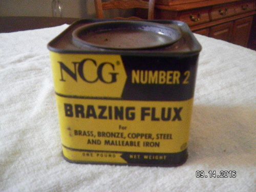Vintage NCG Brazing Flux – For Brazing and Welding - Formula No.2 (FULL)