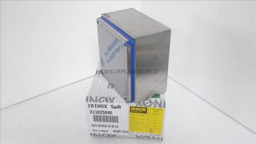 ADH16-16 Irinox Stainless Steel Hygienic Terminal Box 160x160x100mm (New in Box)