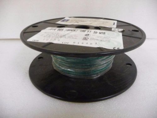 Geophysical supply e045586 pvc hook-up 18awg 100ft 600v 30mtr green wire for sale