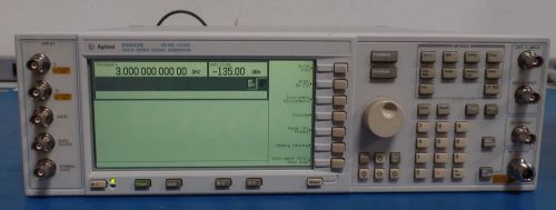 Agilent e4432b -100-101-1e5-202-h99-un5-un8-un9-und esg-d signal generator 3ghz for sale